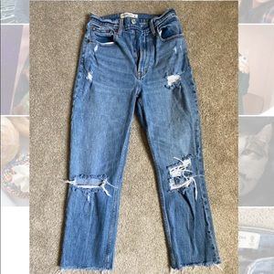 Abercrombie and fitch curve love jeans